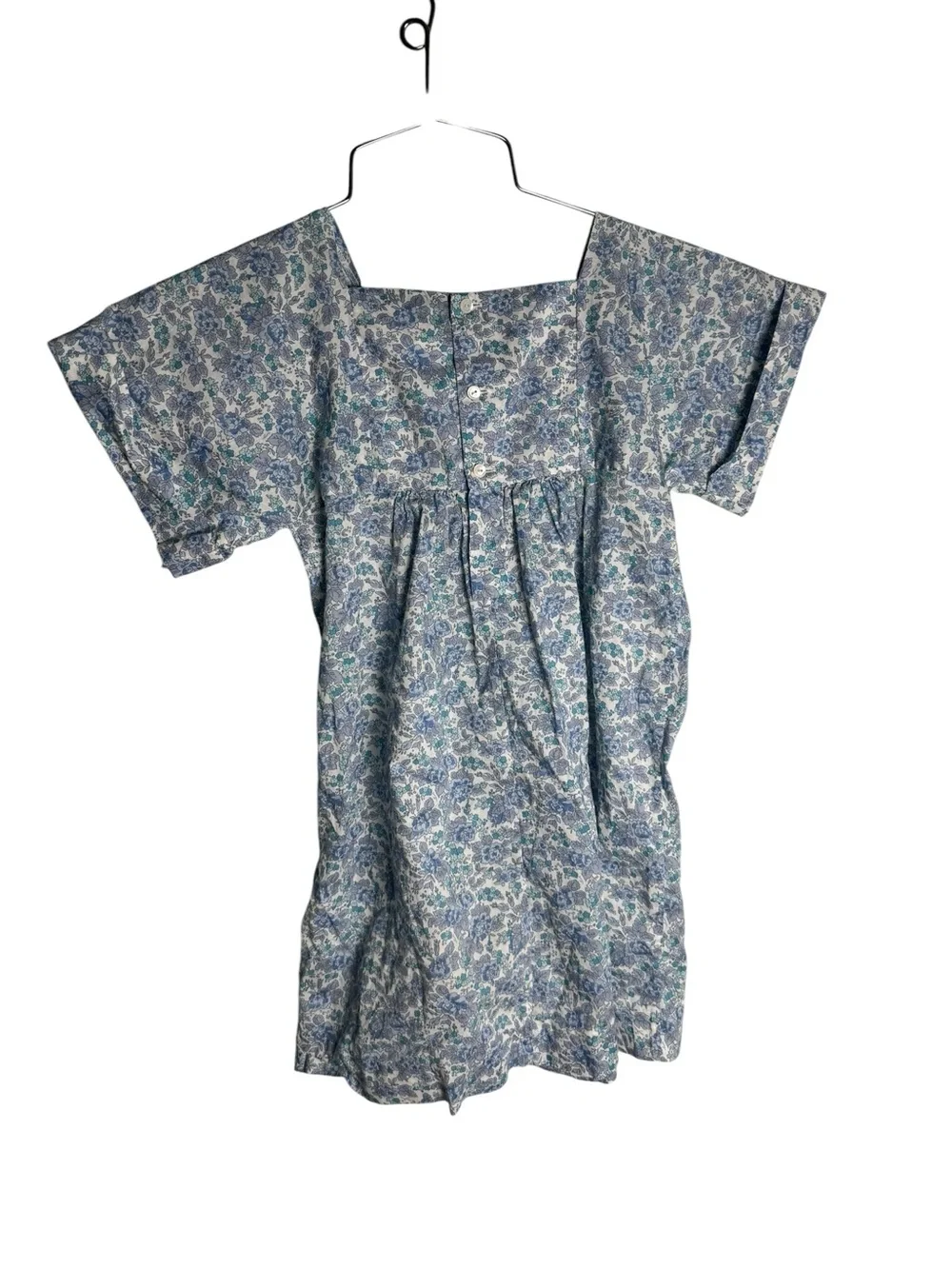 Bonpoint Paysanne dress in blue 4